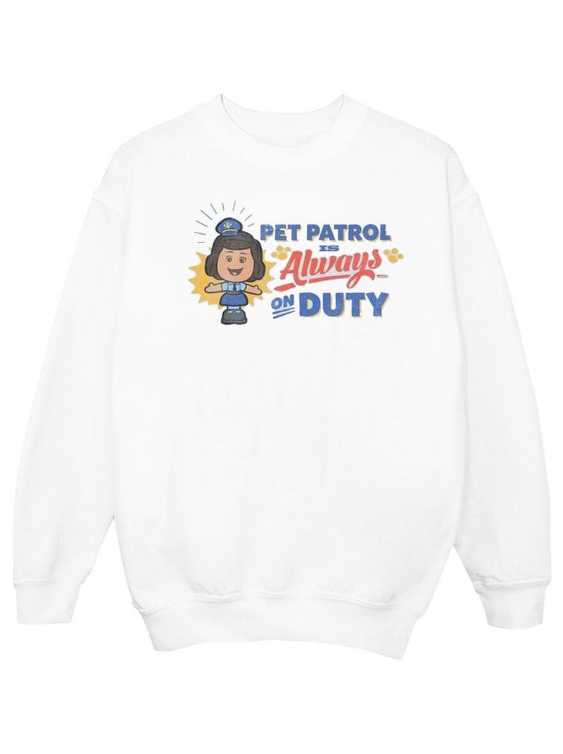 Disney - Sweat TOY STORY PET PATROL Blanc - Kiabi