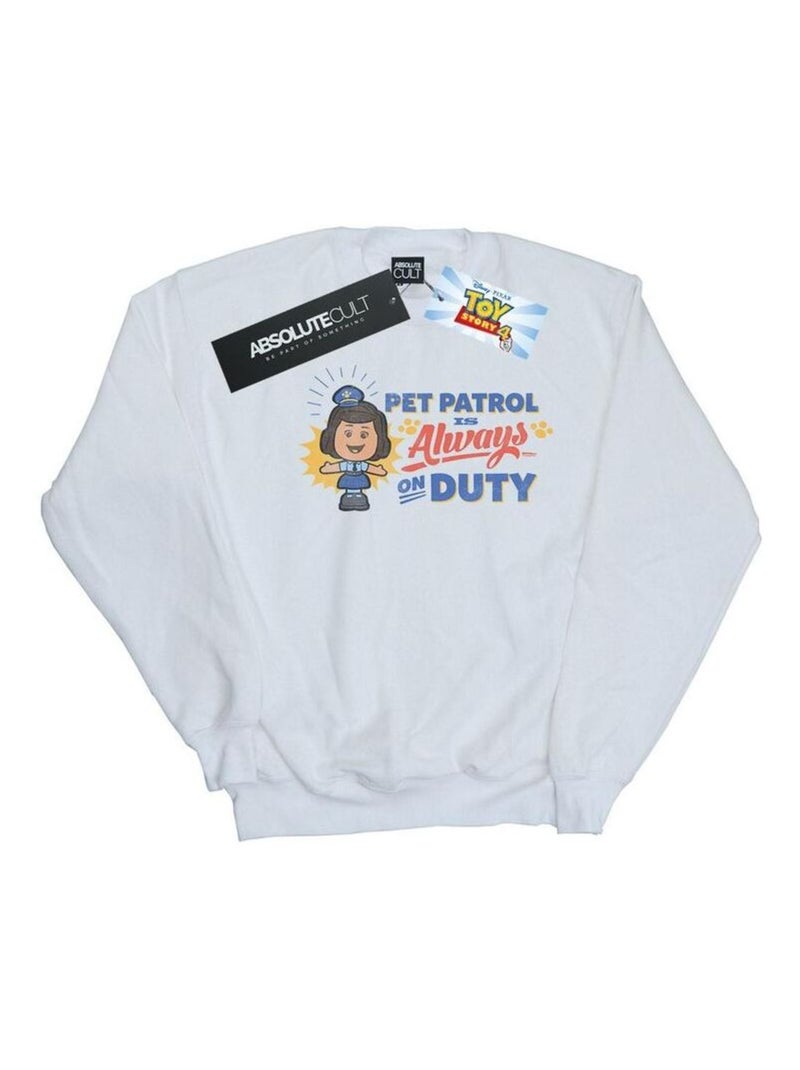 Disney - Sweat TOY STORY PET PATROL Blanc - Kiabi