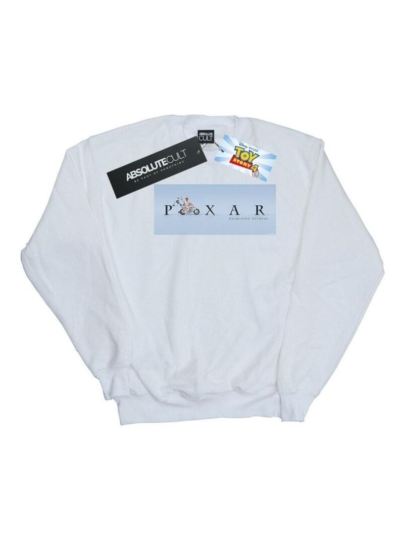Disney - Sweat TOY STORY PIXAR STUDIOS Blanc - Kiabi