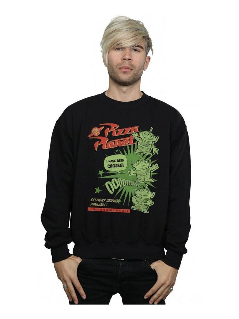 Disney - Sweat TOY STORY PIZZA PLANET LÇaTLE GREEN MEN Noir - Kiabi