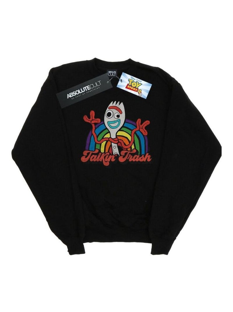 Disney - Sweat TOY STORY TALKIN' TRASH Noir - Kiabi