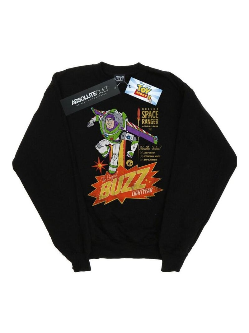 Disney - Sweat TOY STORY THE ORIGINAL Buzz l'Éclair Noir - Kiabi