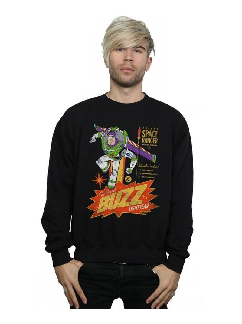 Disney - Sweat TOY STORY THE ORIGINAL Buzz l'Éclair Noir - Kiabi
