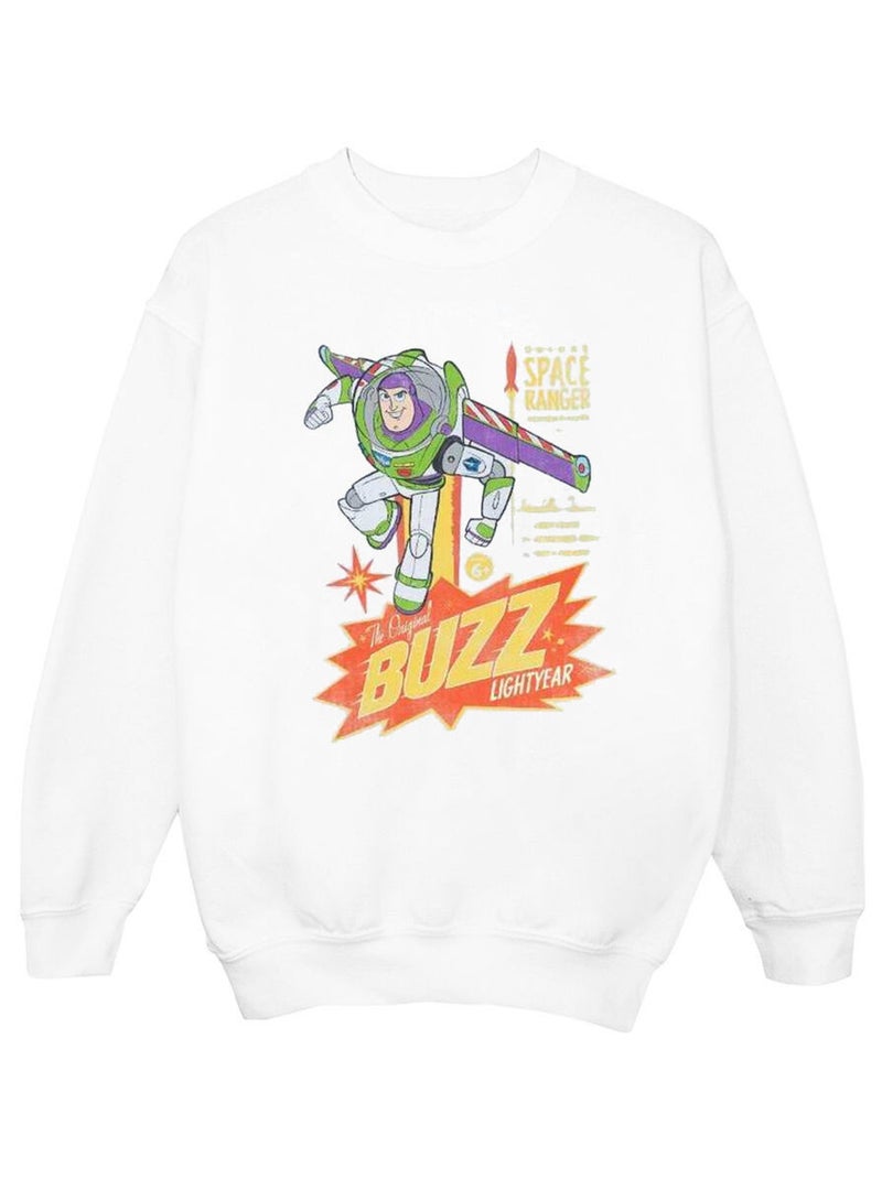 Disney - Sweat TOY STORY THE ORIGINAL LIGHTYEAR Blanc - Kiabi
