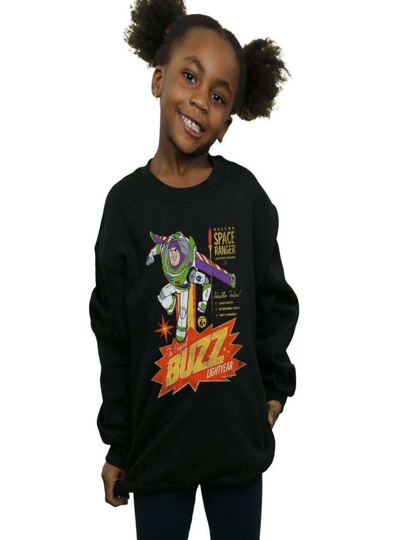 Disney - Sweat TOY STORY THE ORIGINAL LIGHTYEAR Noir - Kiabi