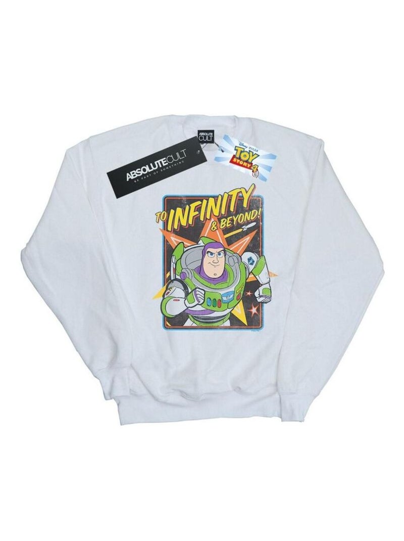 Disney - Sweat TOY STORY TO INFINITY Blanc - Kiabi