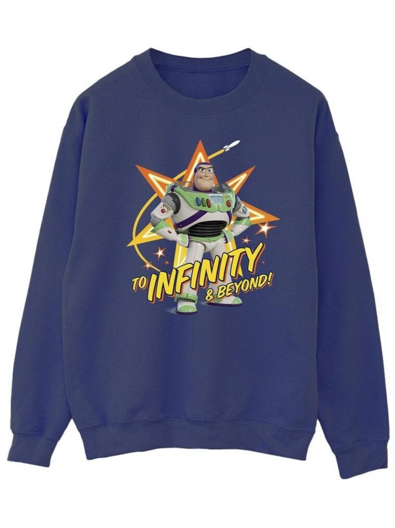 Disney - Sweat TOY STORY TO INFINITY Bleu marine - Kiabi