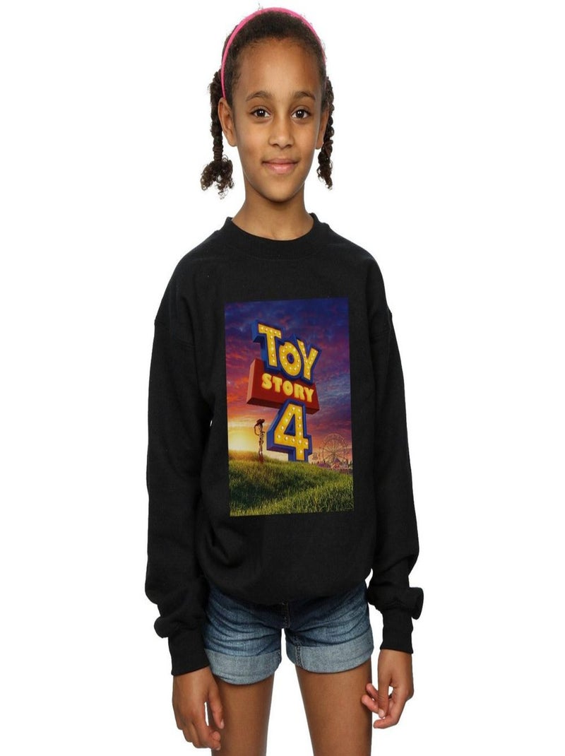 Disney - Sweat TOY STORY WE ARE BACK Noir - Kiabi