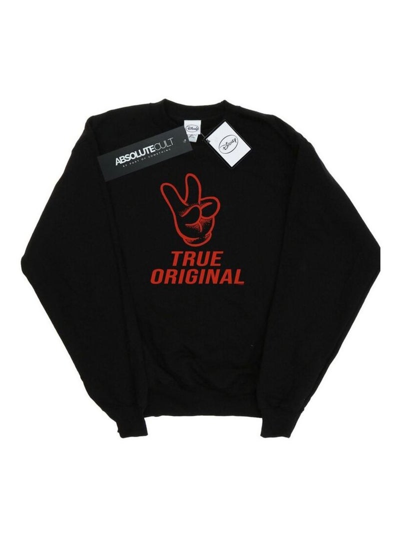 Disney - Sweat TRUE ORIGINAL Noir - Kiabi