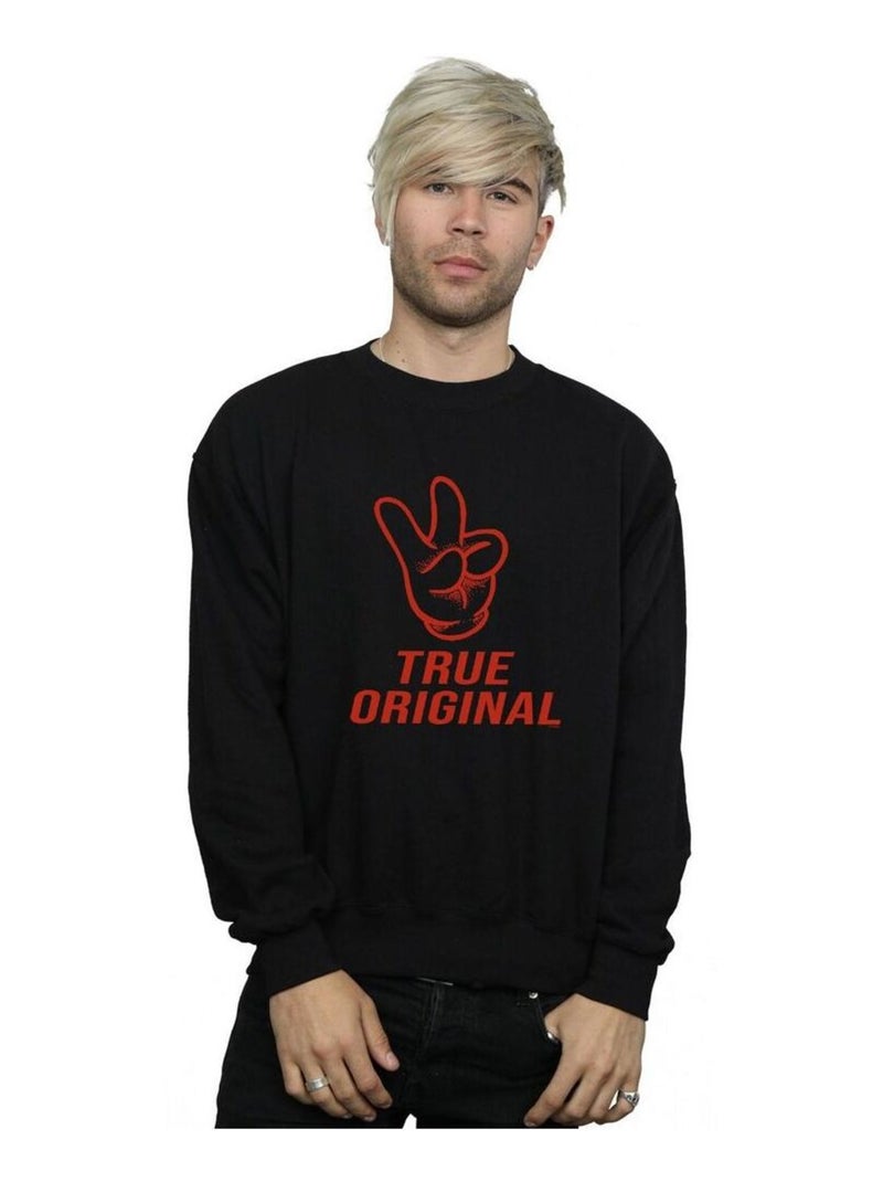 Disney - Sweat TRUE ORIGINAL Noir - Kiabi