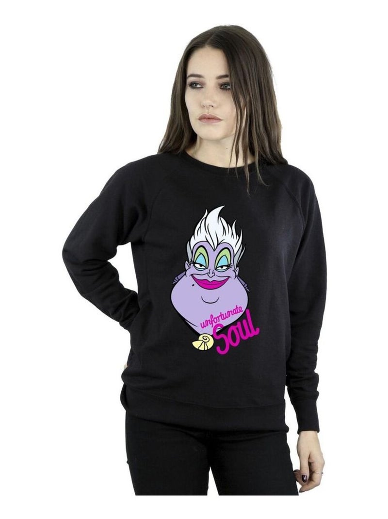 Disney - Sweat UNFORTUNATE SOUL Noir - Kiabi