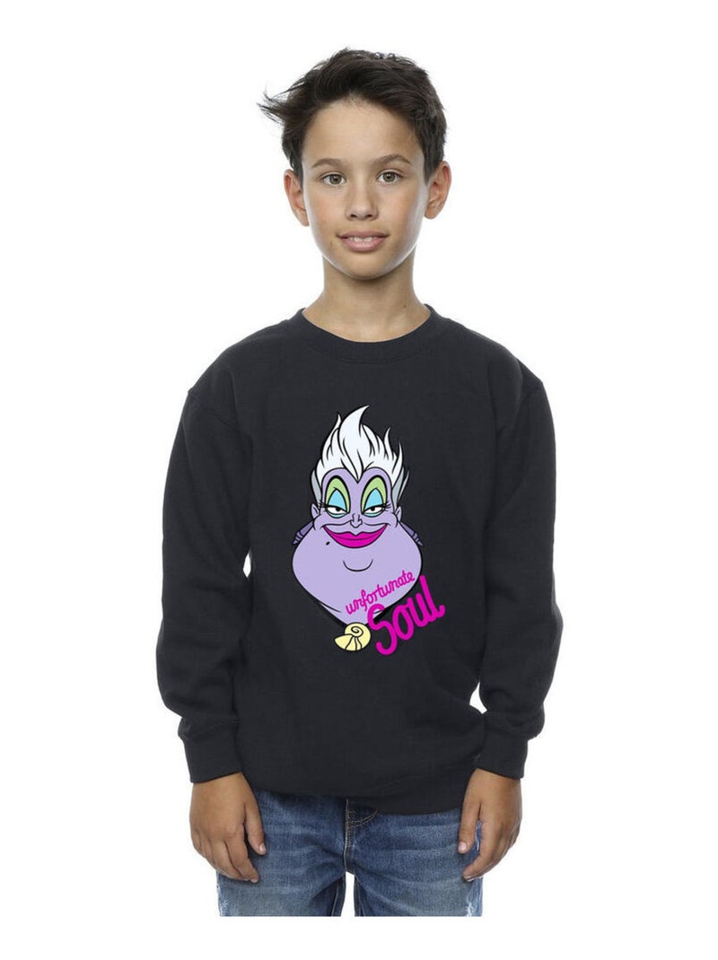 Disney - Sweat UNFORTUNATE SOUL Noir - Kiabi