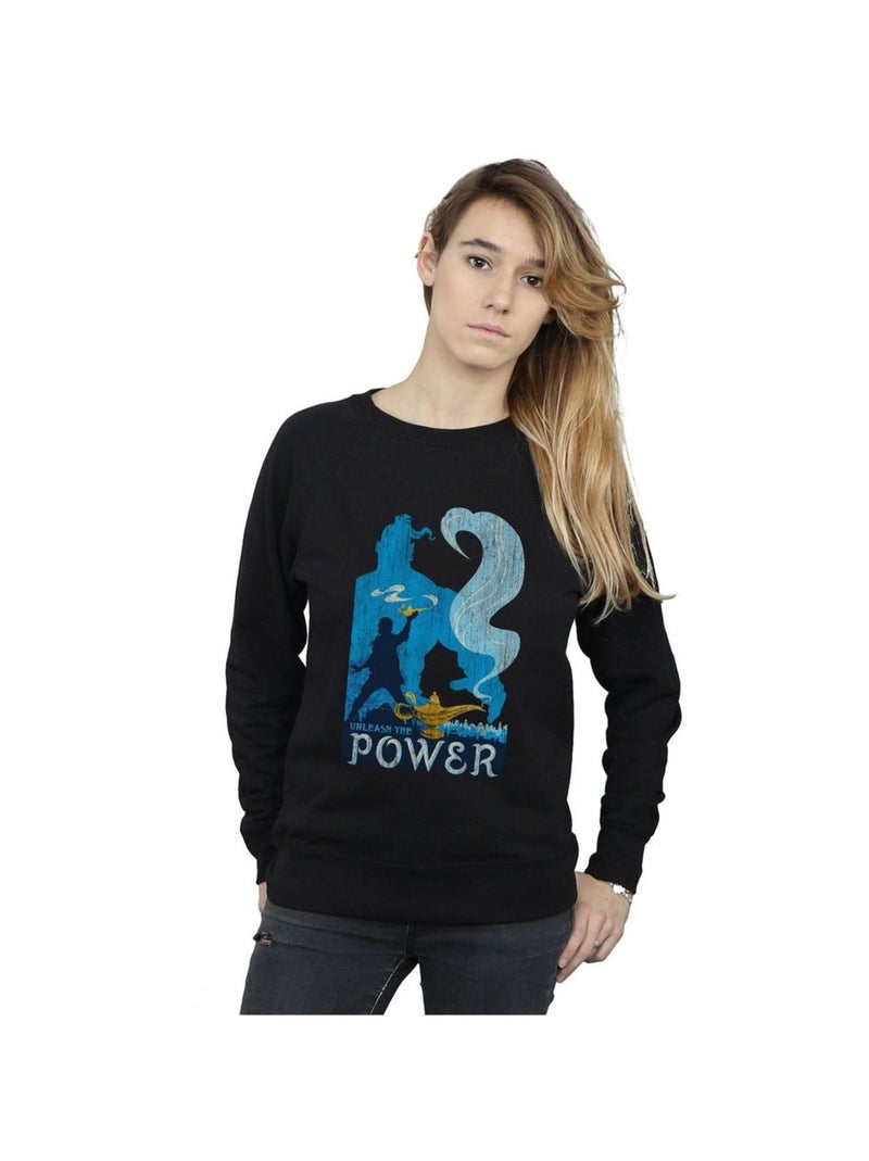 Disney - Sweat UNLEASH THE POWER Noir - Kiabi