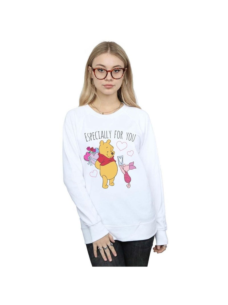 Disney - Sweat VALENTINES GIFT Blanc - Kiabi