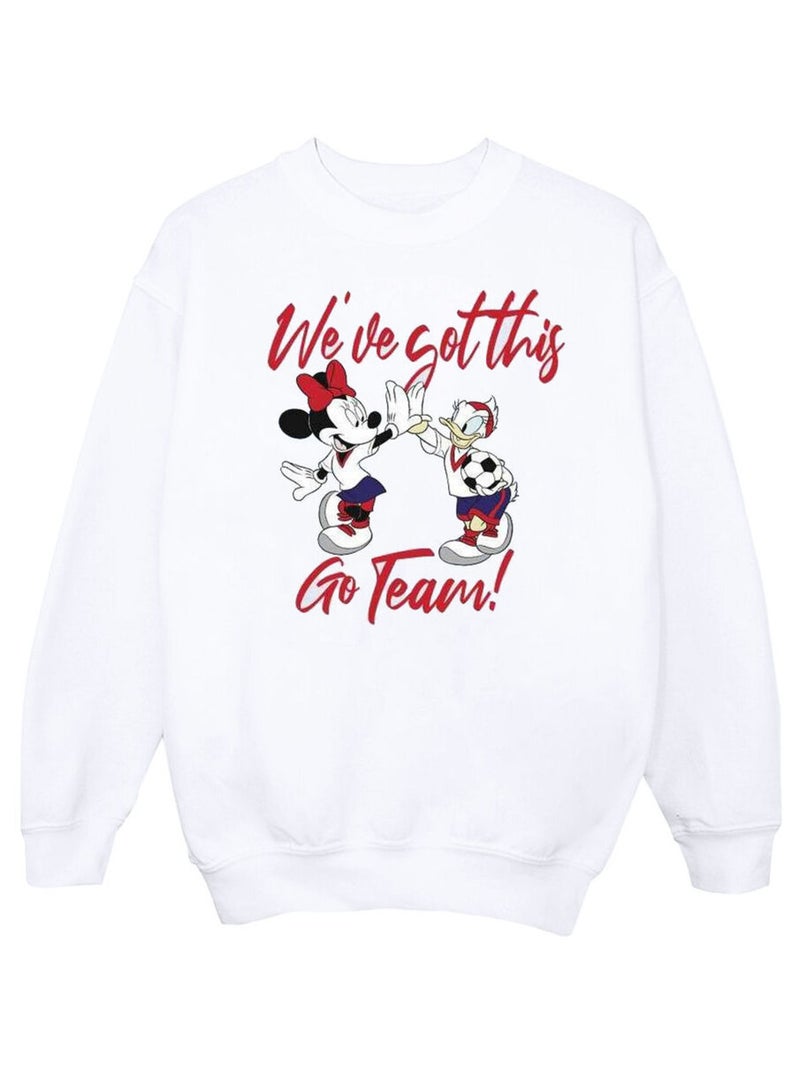 Disney - Sweat WE'VE GOT THIS Blanc - Kiabi