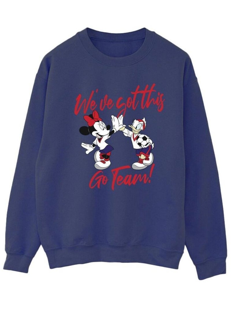 Disney - Sweat WE'VE GOT THIS Bleu marine - Kiabi