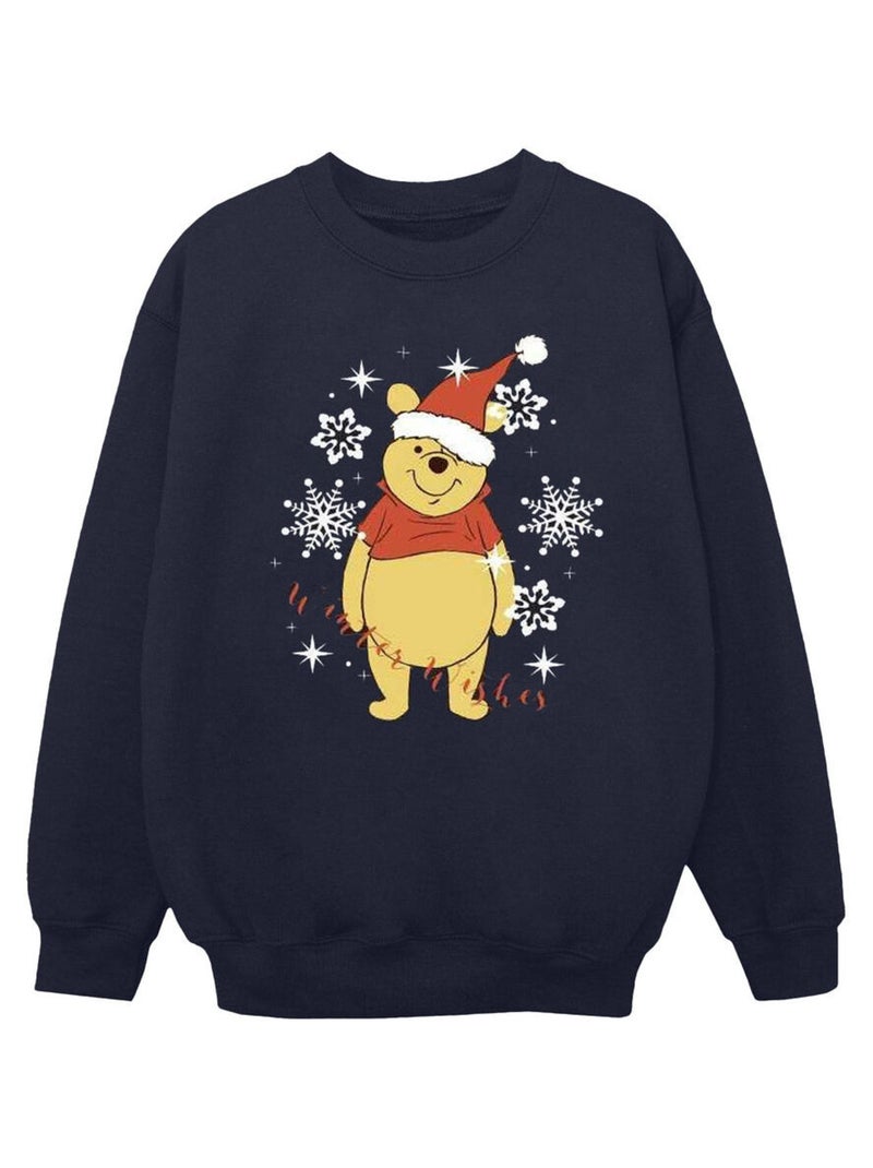 Disney - Sweat WINTER Wish: Asha et la Bonne ÉtoileES Bleu marine - Kiabi