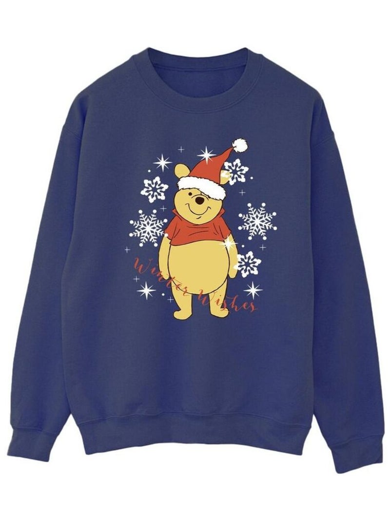 Disney - Sweat WINTER Wish: Asha et la Bonne ÉtoileES Bleu marine - Kiabi