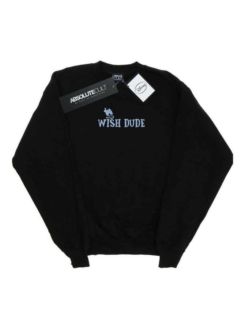 Disney - Sweat WISH DUDE Noir - Kiabi