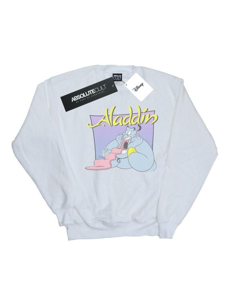 Disney - Sweat WISHING DUDE Blanc - Kiabi