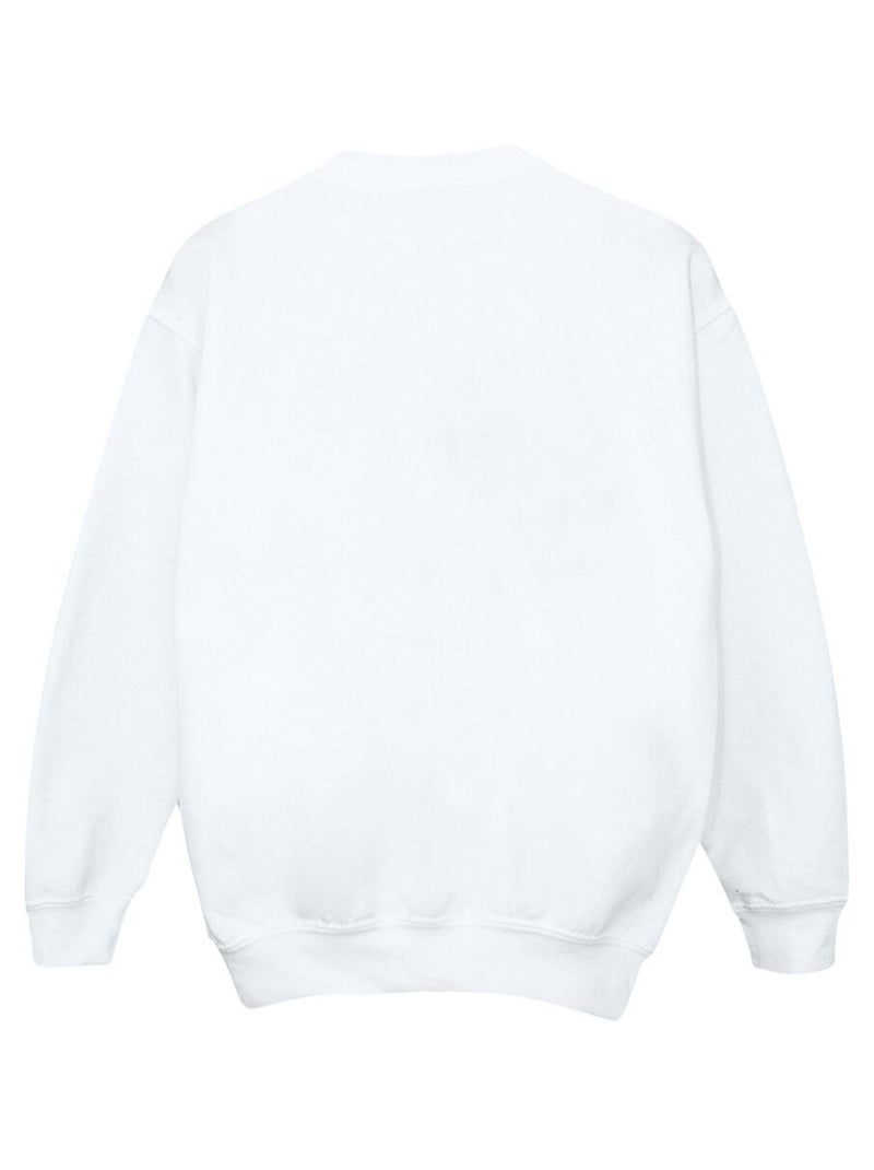 Disney - Sweat WORDING Blanc - Kiabi