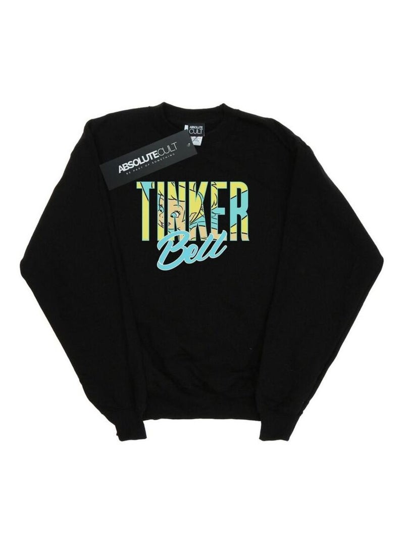 Disney - Sweat WORDING Noir - Kiabi