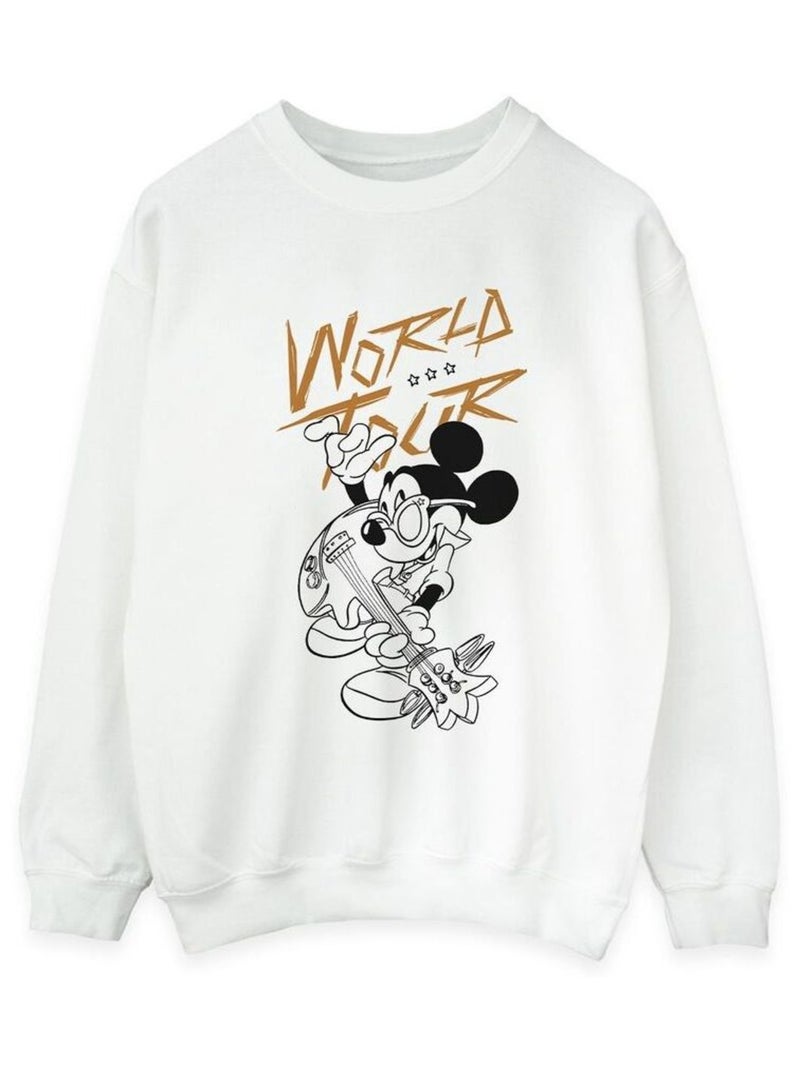 Disney - Sweat WORLD TOUR Blanc - Kiabi