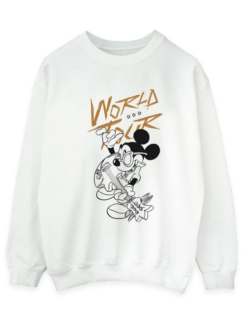 Disney - Sweat WORLD TOUR Blanc - Kiabi