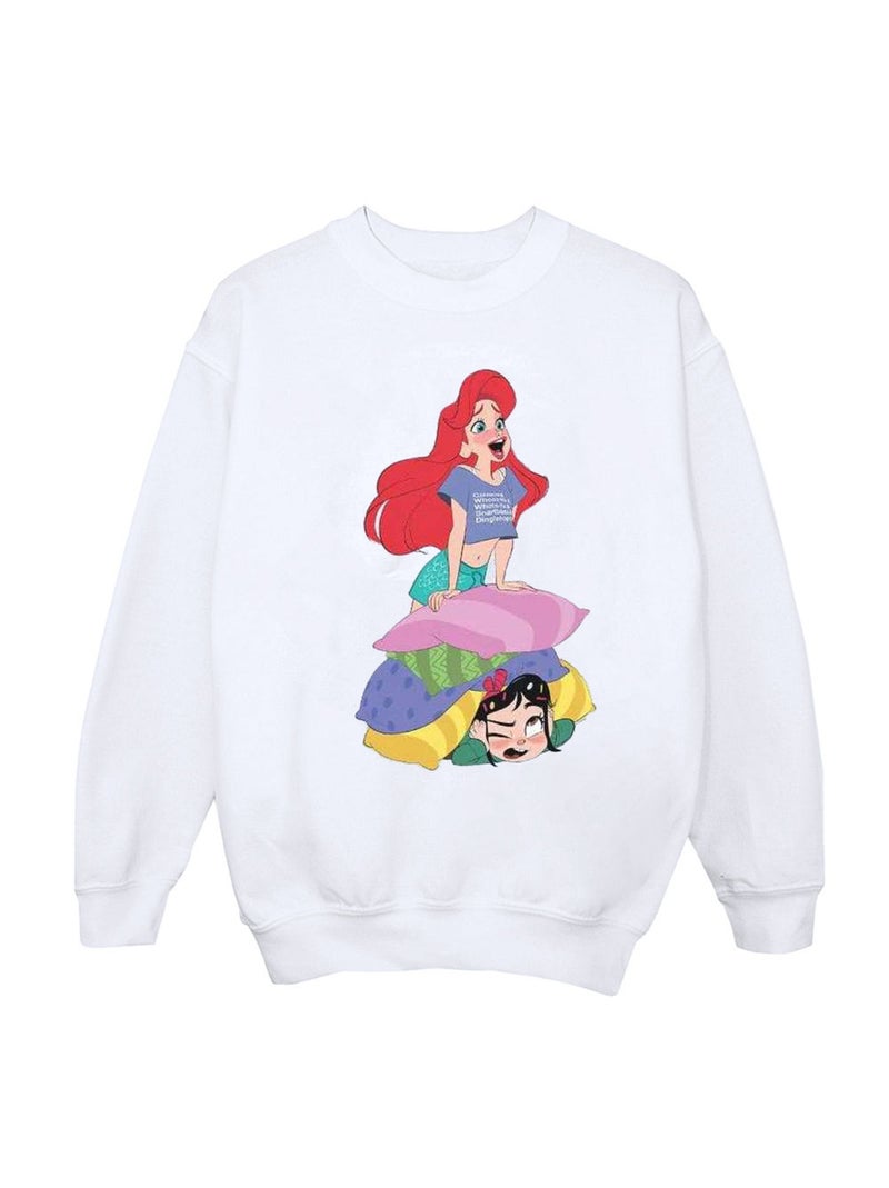 Disney - Sweat WRECK IT RALPH Blanc - Kiabi