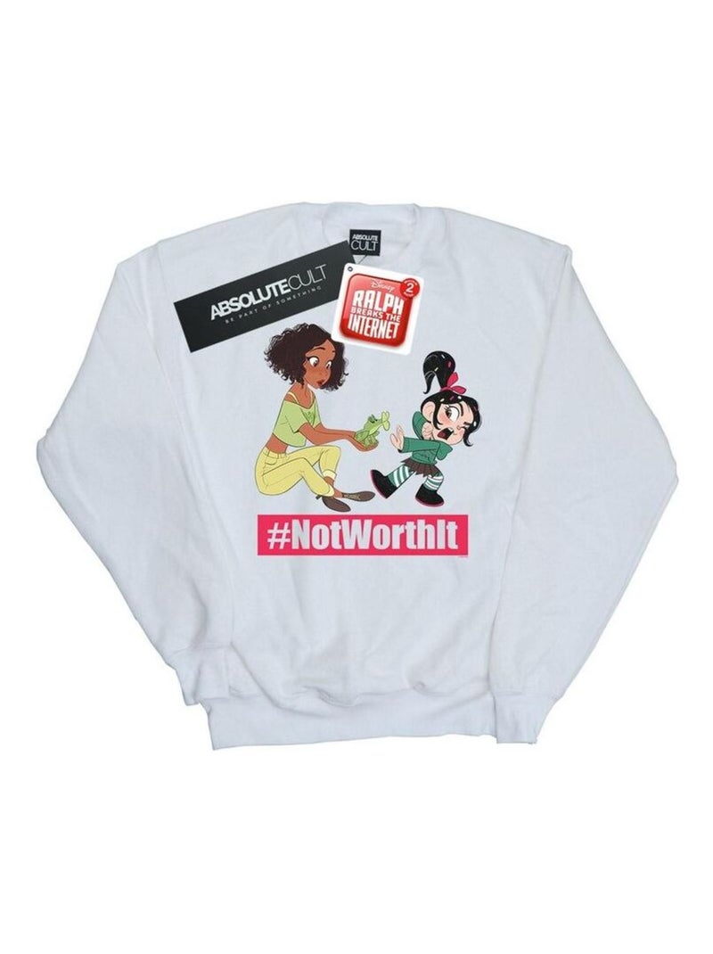 Disney - Sweat WRECK IT RALPH Blanc - Kiabi