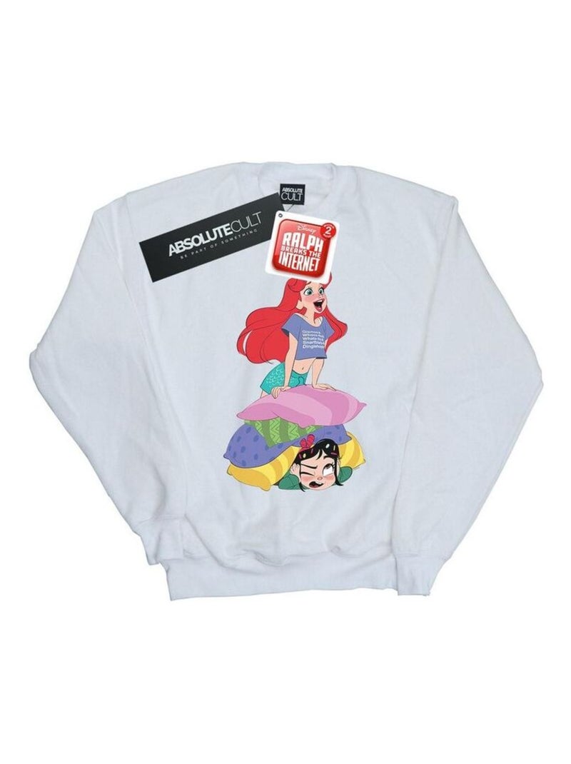 Disney - Sweat WRECK IT RALPH Blanc - Kiabi