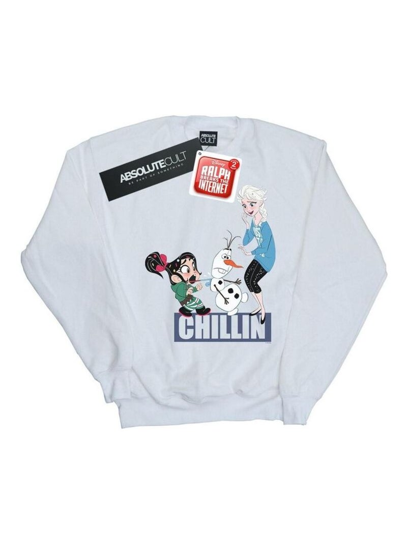 Disney - Sweat WRECK IT RALPH Blanc - Kiabi