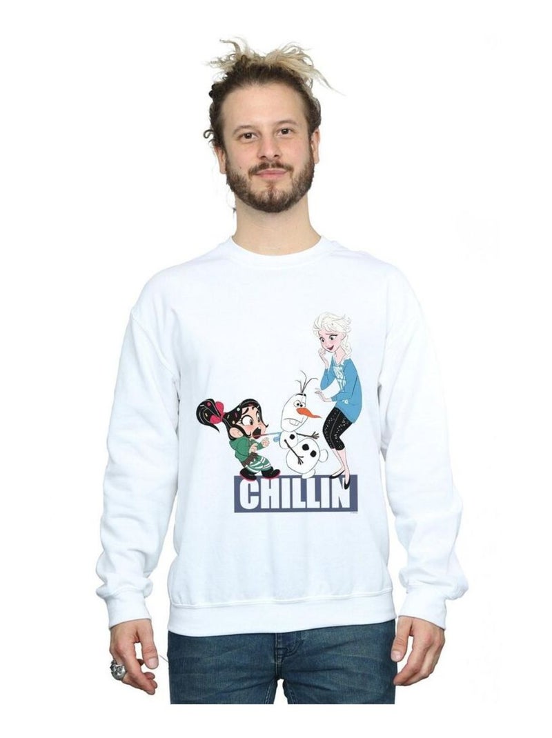 Disney - Sweat WRECK IT RALPH Blanc - Kiabi