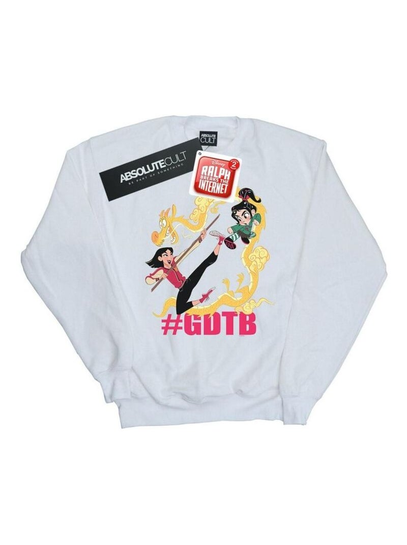 Disney - Sweat WRECK IT RALPH Blanc - Kiabi