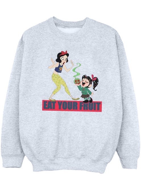 Disney - Sweat WRECK IT RALPH EAT YOUR FRUIT - Kiabi