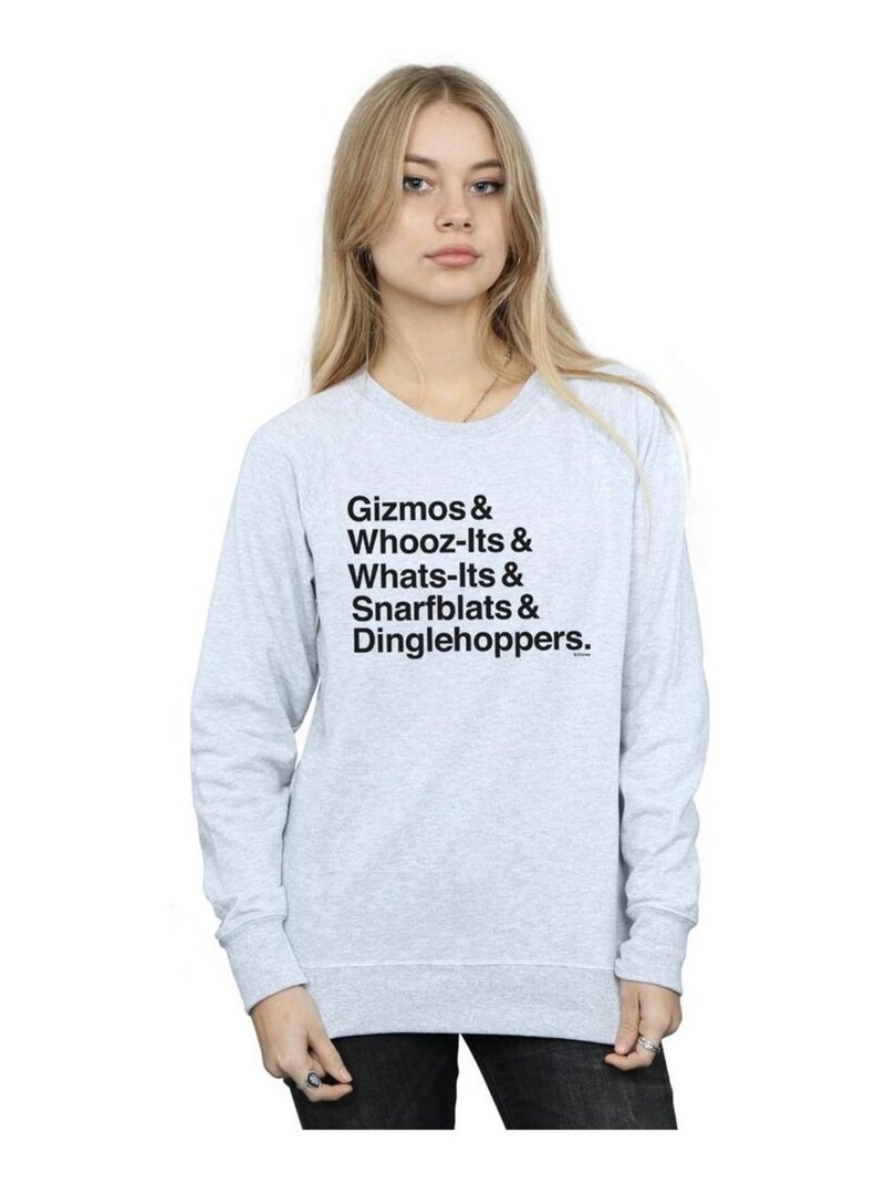 Disney - Sweat WRECK IT RALPH Gris chiné - Kiabi