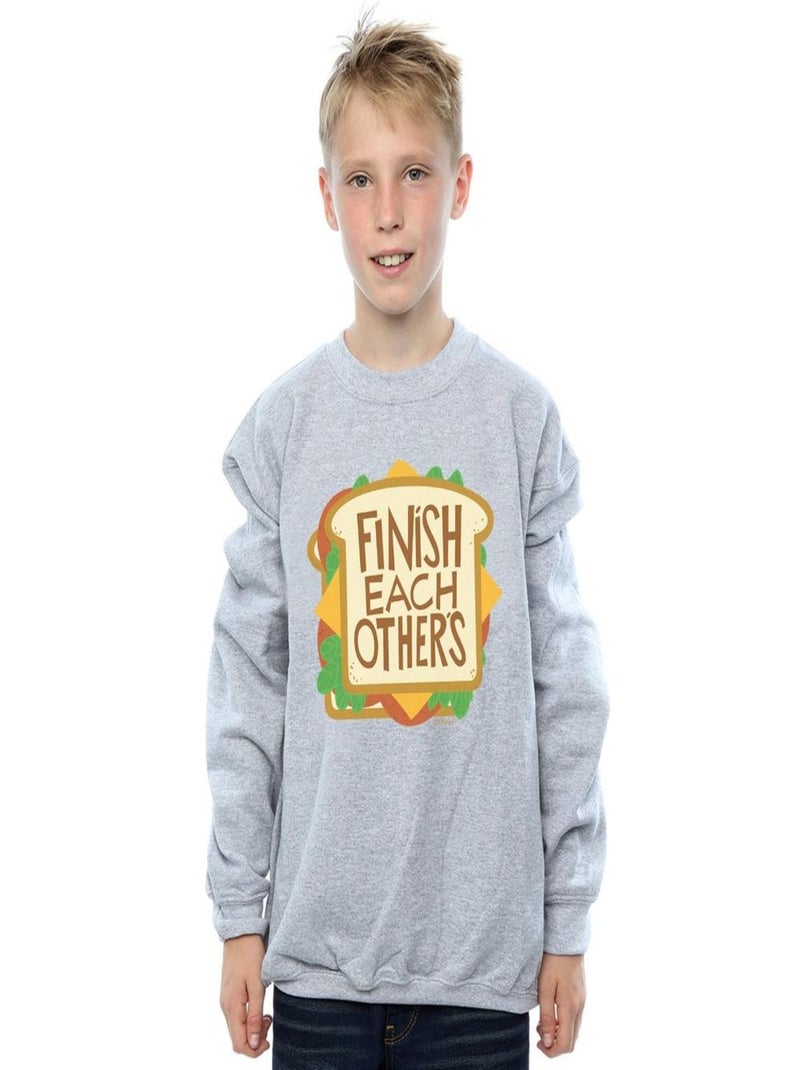 Disney - Sweat WRECK IT RALPH Gris chiné - Kiabi