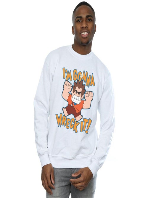 Disney - Sweat WRECK IT RALPH I'M GONNA WRECK IT - Kiabi Disney - Sweat WRECK IT RALPH I'M GONNA WRECK IT - Kiabi
