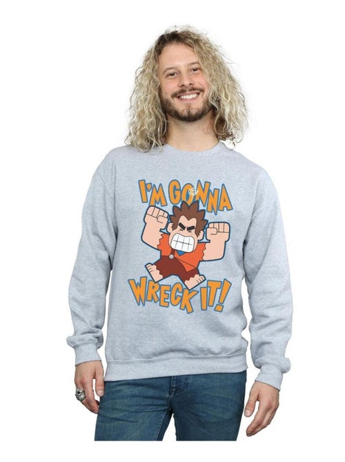 Disney - Sweat WRECK IT RALPH I'M GONNA WRECK IT - Kiabi Disney - Sweat WRECK IT RALPH I'M GONNA WRECK IT - Kiabi