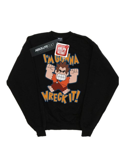 Disney - Sweat WRECK IT RALPH I'M GONNA WRECK IT - Kiabi