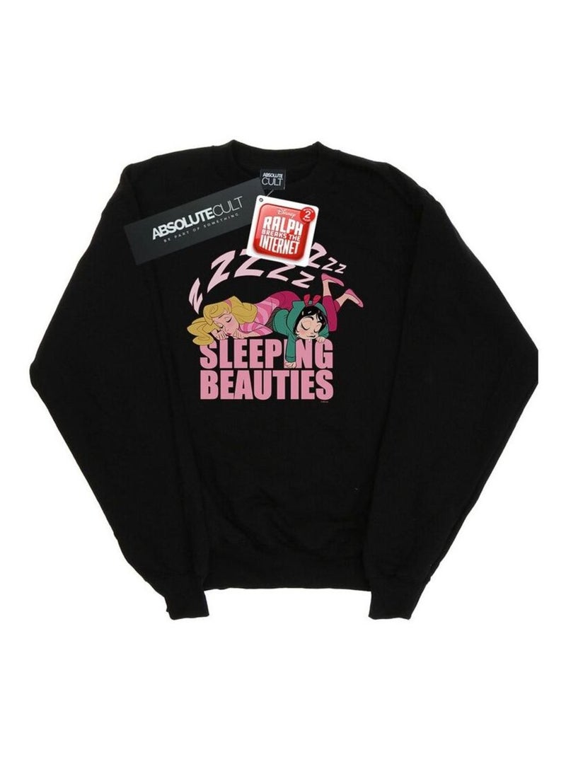Disney - Sweat WRECK IT RALPH Noir - Kiabi