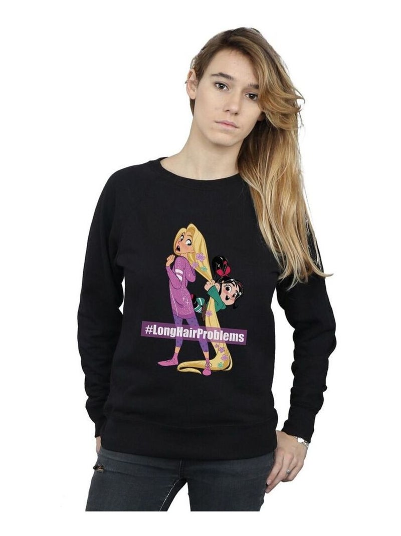 Disney - Sweat WRECK IT RALPH Noir - Kiabi