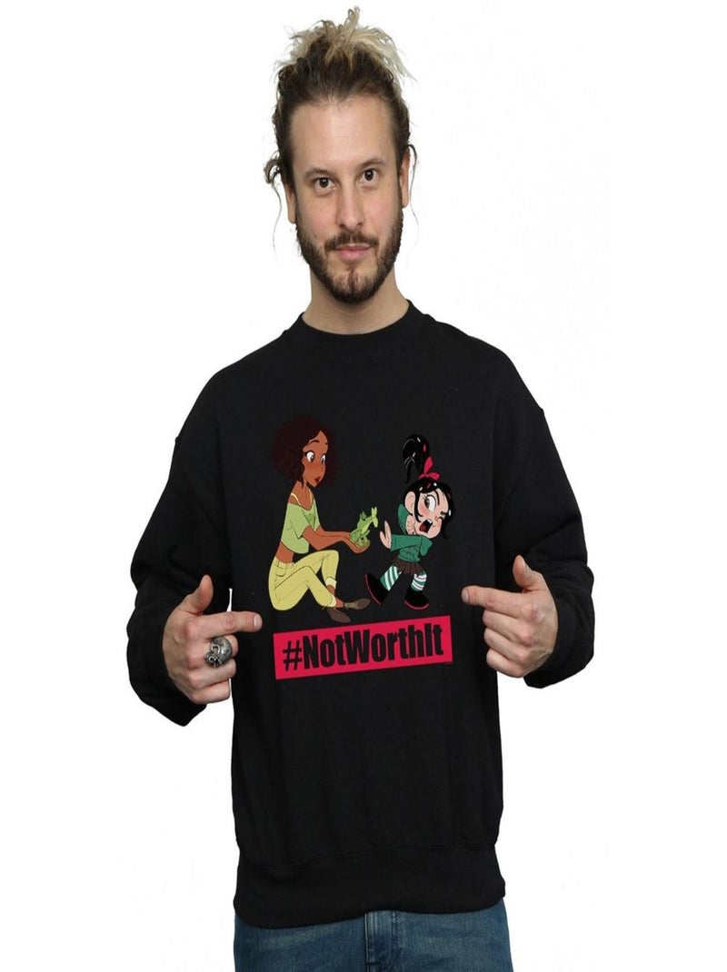 Disney - Sweat WRECK IT RALPH Noir - Kiabi