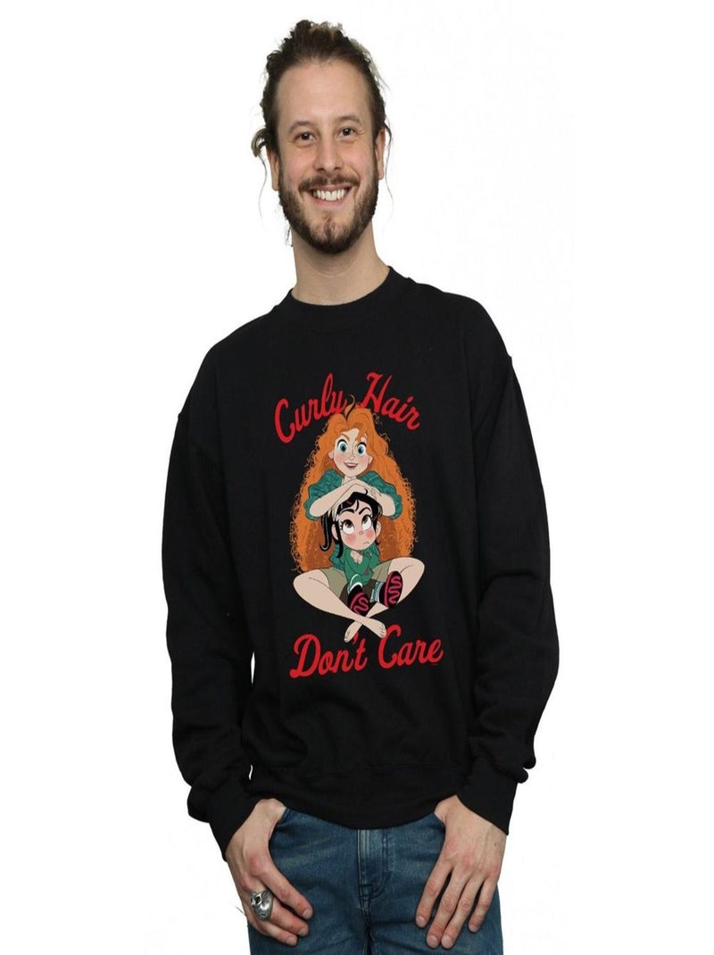 Disney - Sweat WRECK IT RALPH Noir - Kiabi