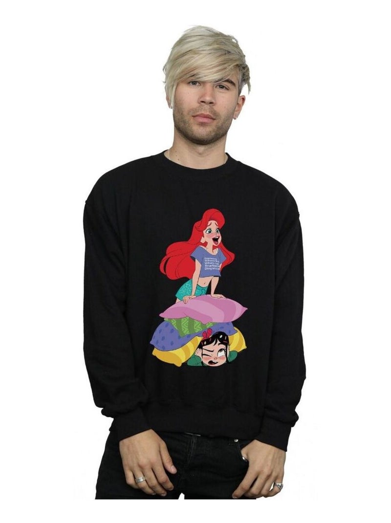 Disney - Sweat WRECK IT RALPH Noir - Kiabi