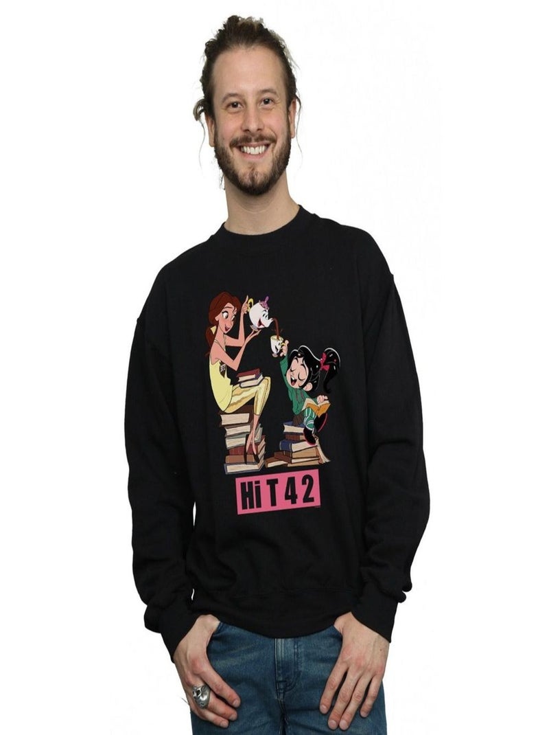 Disney - Sweat WRECK IT RALPH Noir - Kiabi