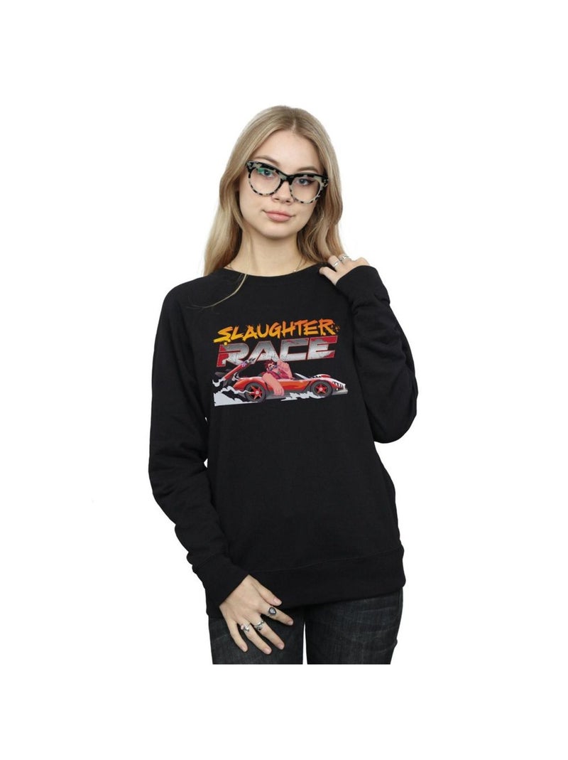 Disney - Sweat WRECK IT RALPH SLAUGHTER Noir - Kiabi