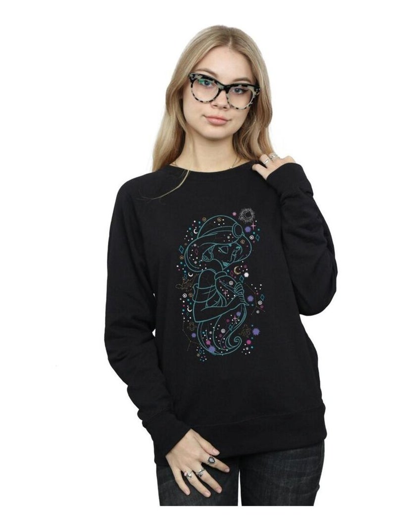 Disney - Sweat WRITTEN IN THE STARS Noir - Kiabi
