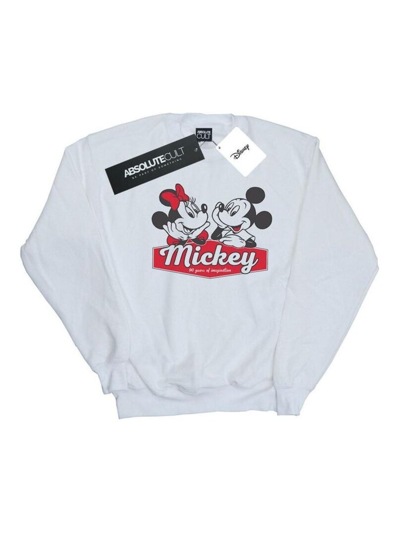 Disney - Sweat YEARS Blanc - Kiabi