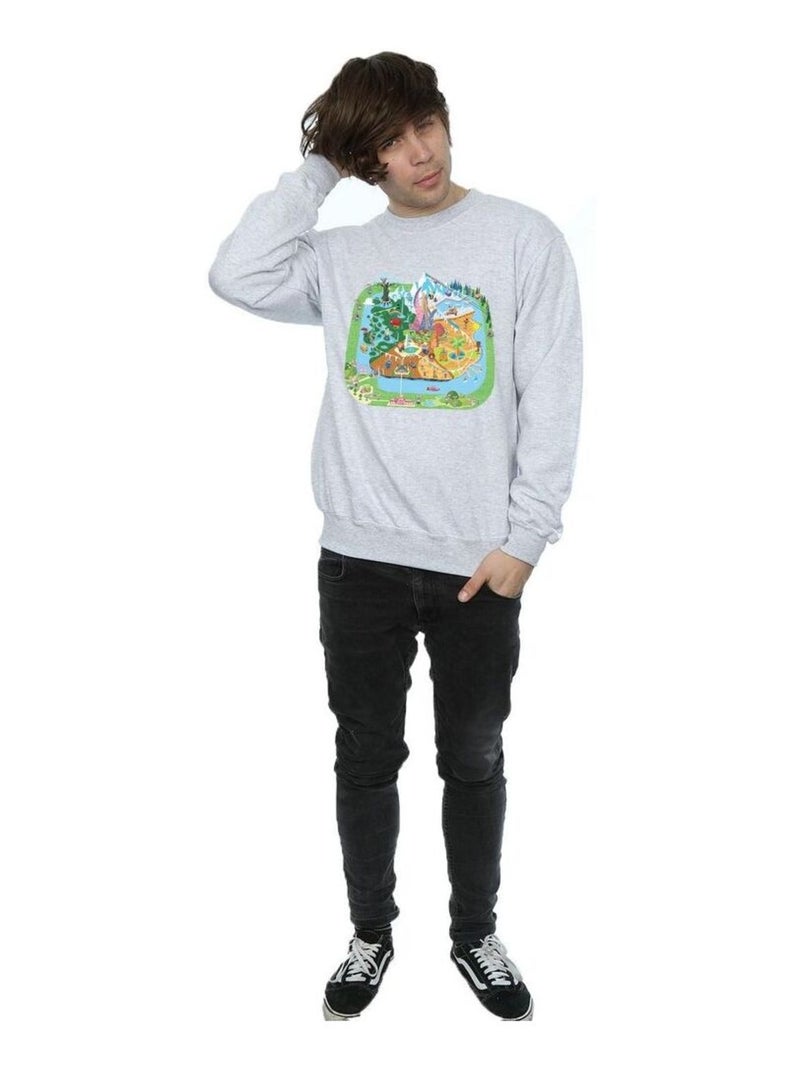 Disney - Sweat ZOOTROPOLIS Gris chiné - Kiabi